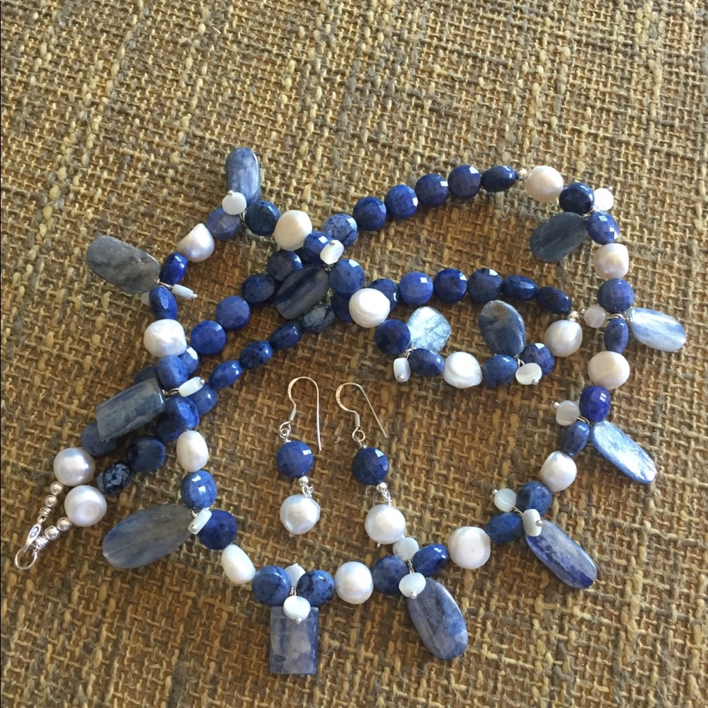 Necklace and Earrings